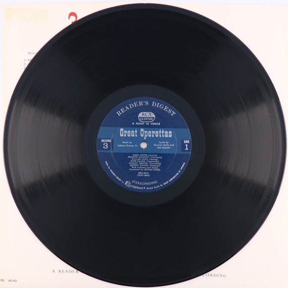 Reader's Digest Treasury Of Great Operettas 1960 9x LP Record Box Set – RD-40 M - Picture 11 of 16